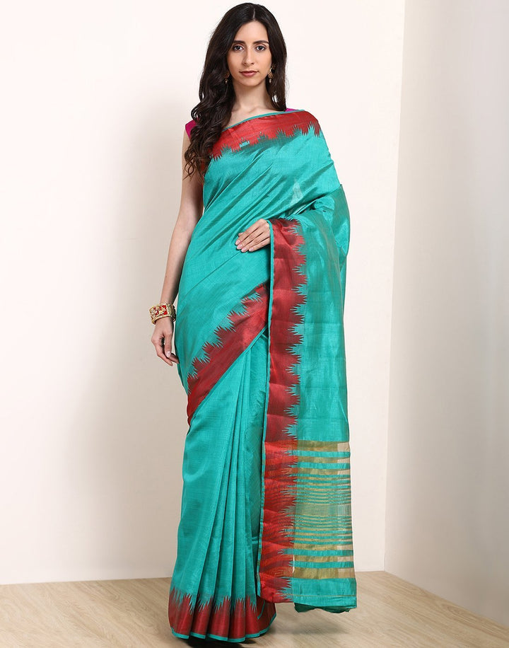 Mustard Art Handloom Saree