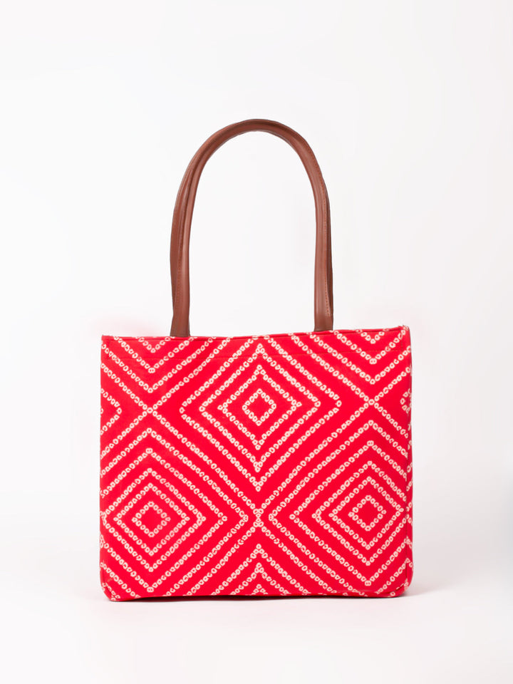 Cotton Handbag And Purse Set
