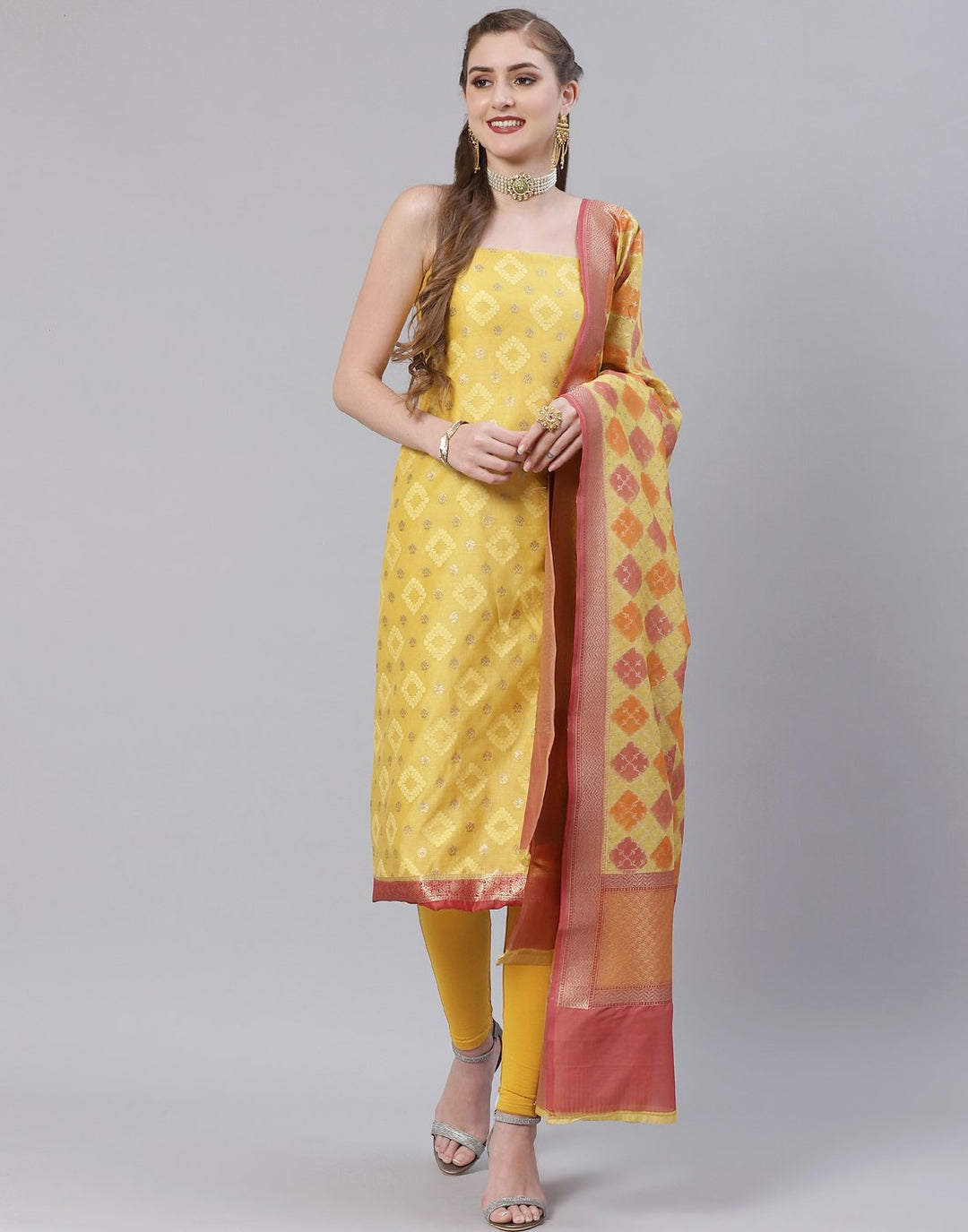 PURE BANARSI SUIT SET