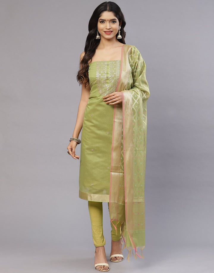 Chanderi Suit Set