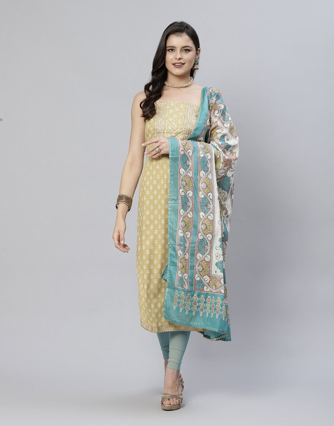 Printed Cotton Suit Piece