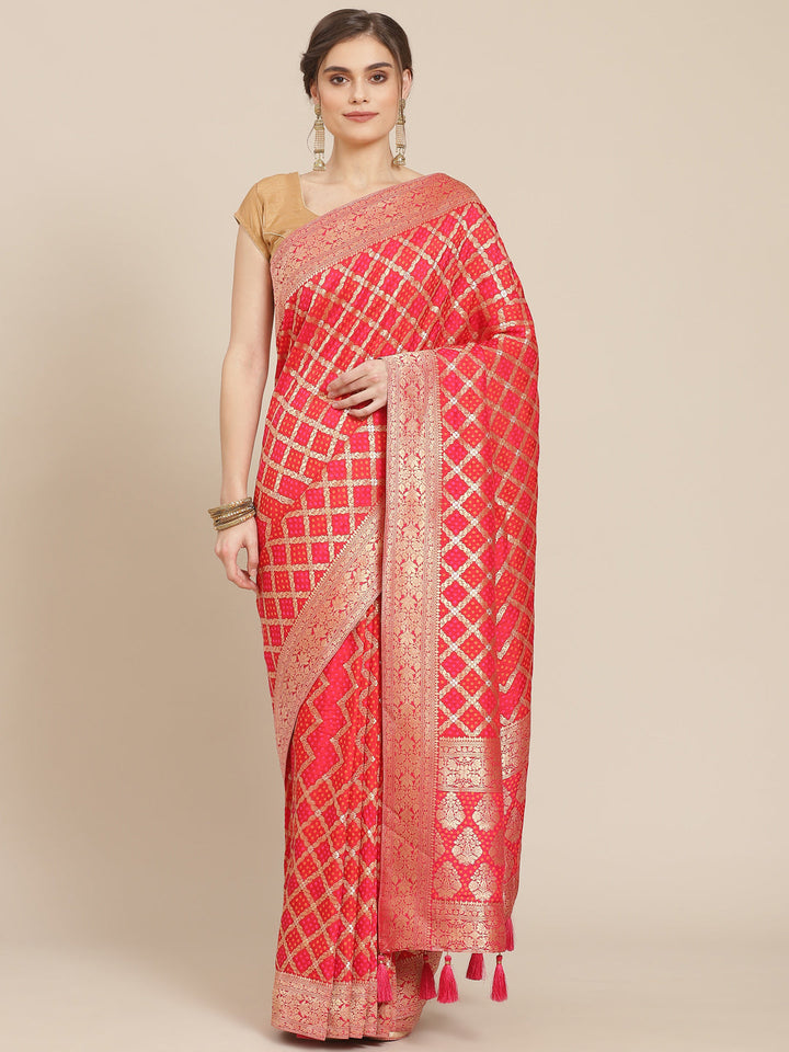 Zari Work Banarasi Handloom Saree