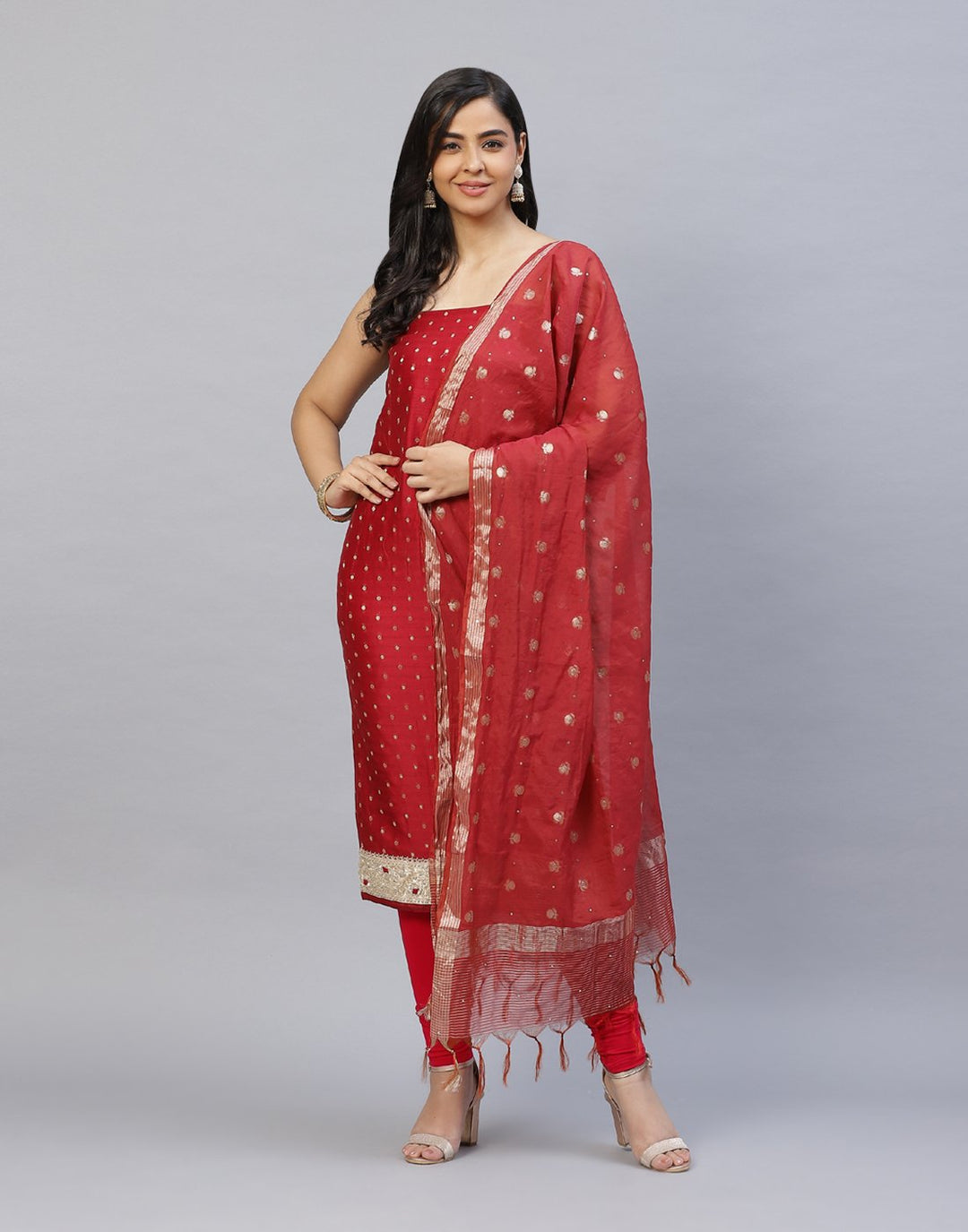Embroidered Cotton Suit Piece