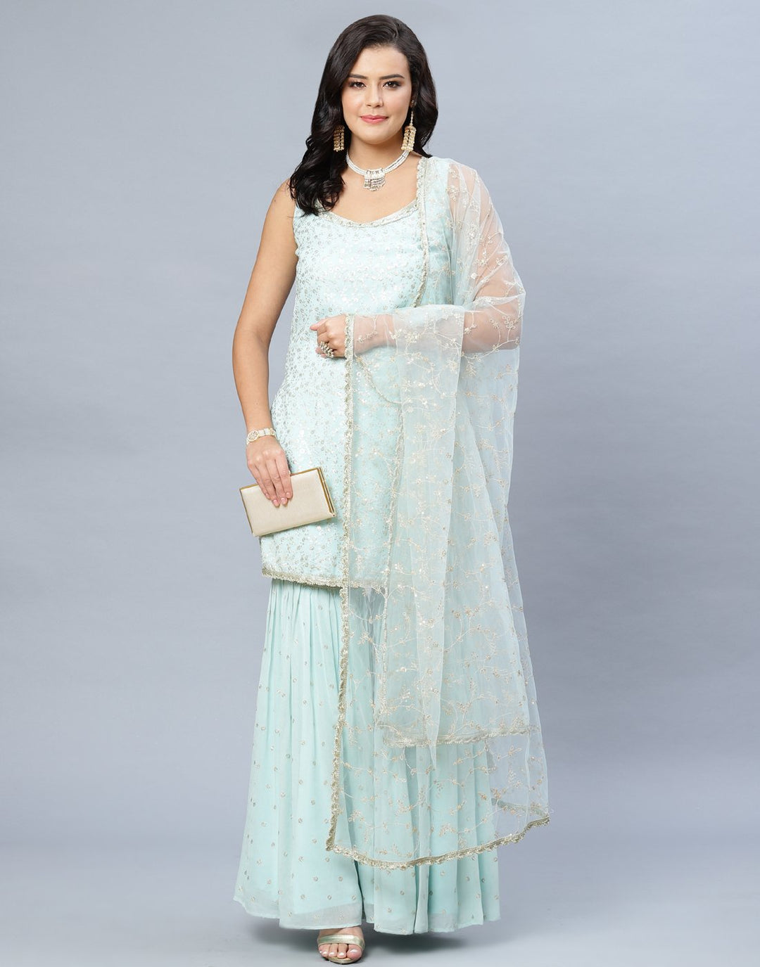 Georgette Salwar Kameez Stitched Suit