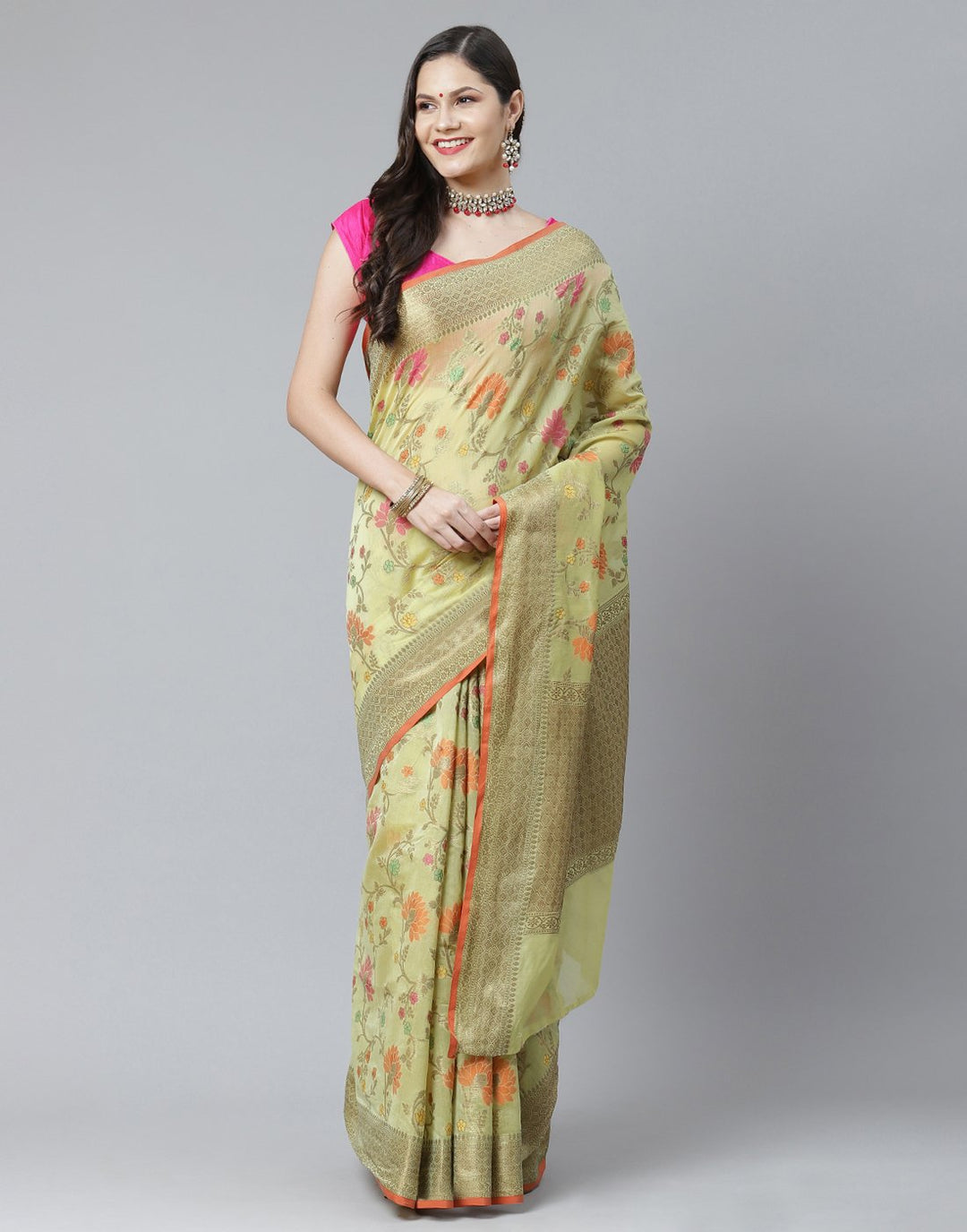 Cotton Woven Saree
