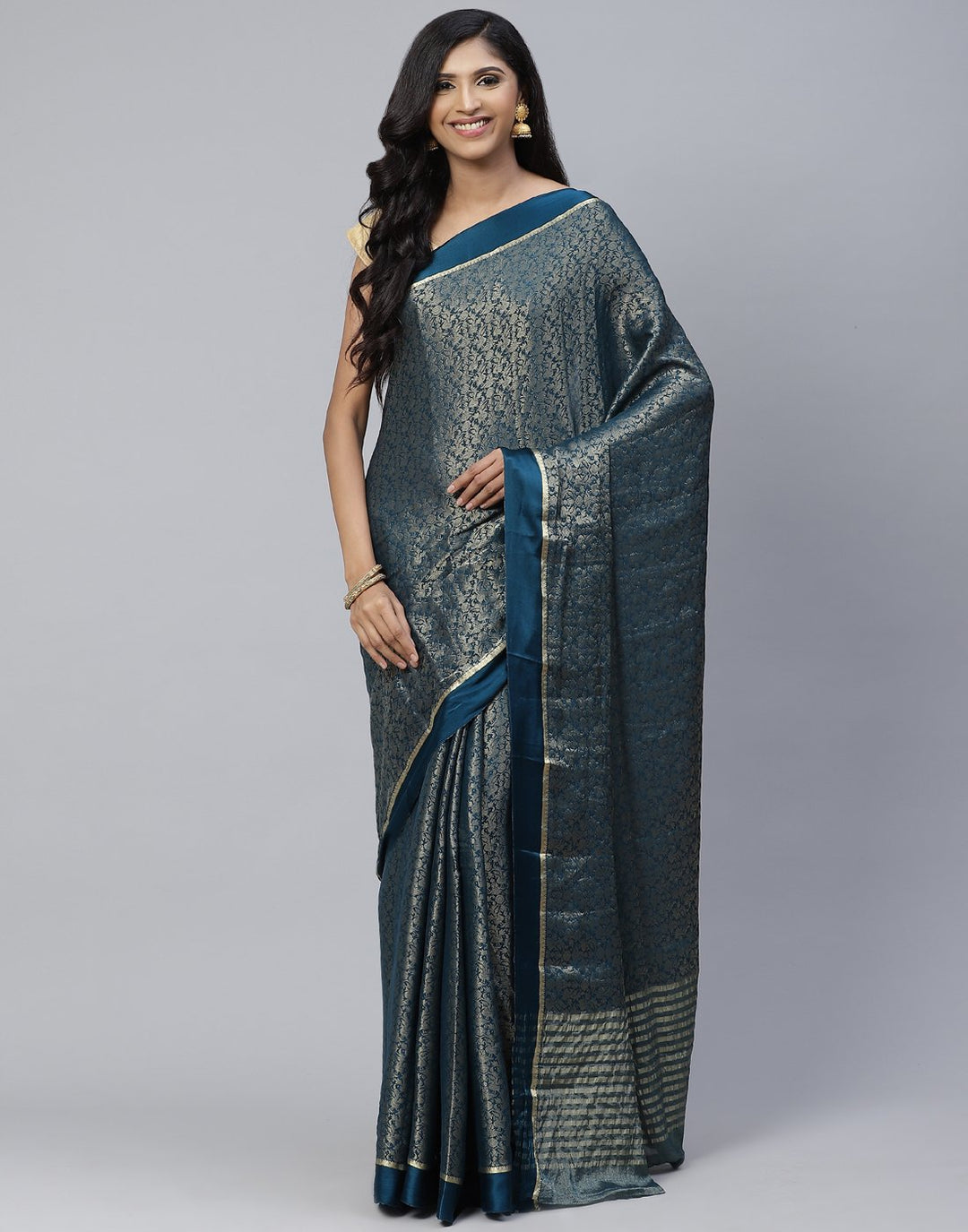 Zari Jaal Georgette Saree