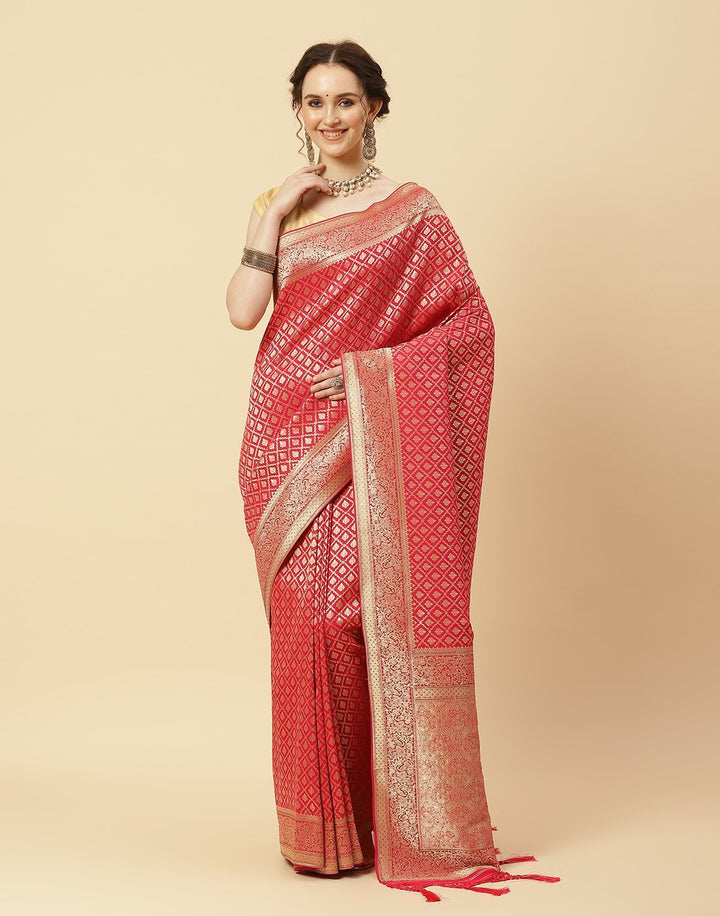 Embroidered Banarasi Saree