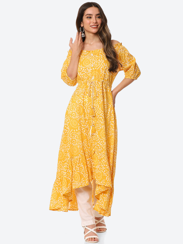 Printed Cotton Kurta