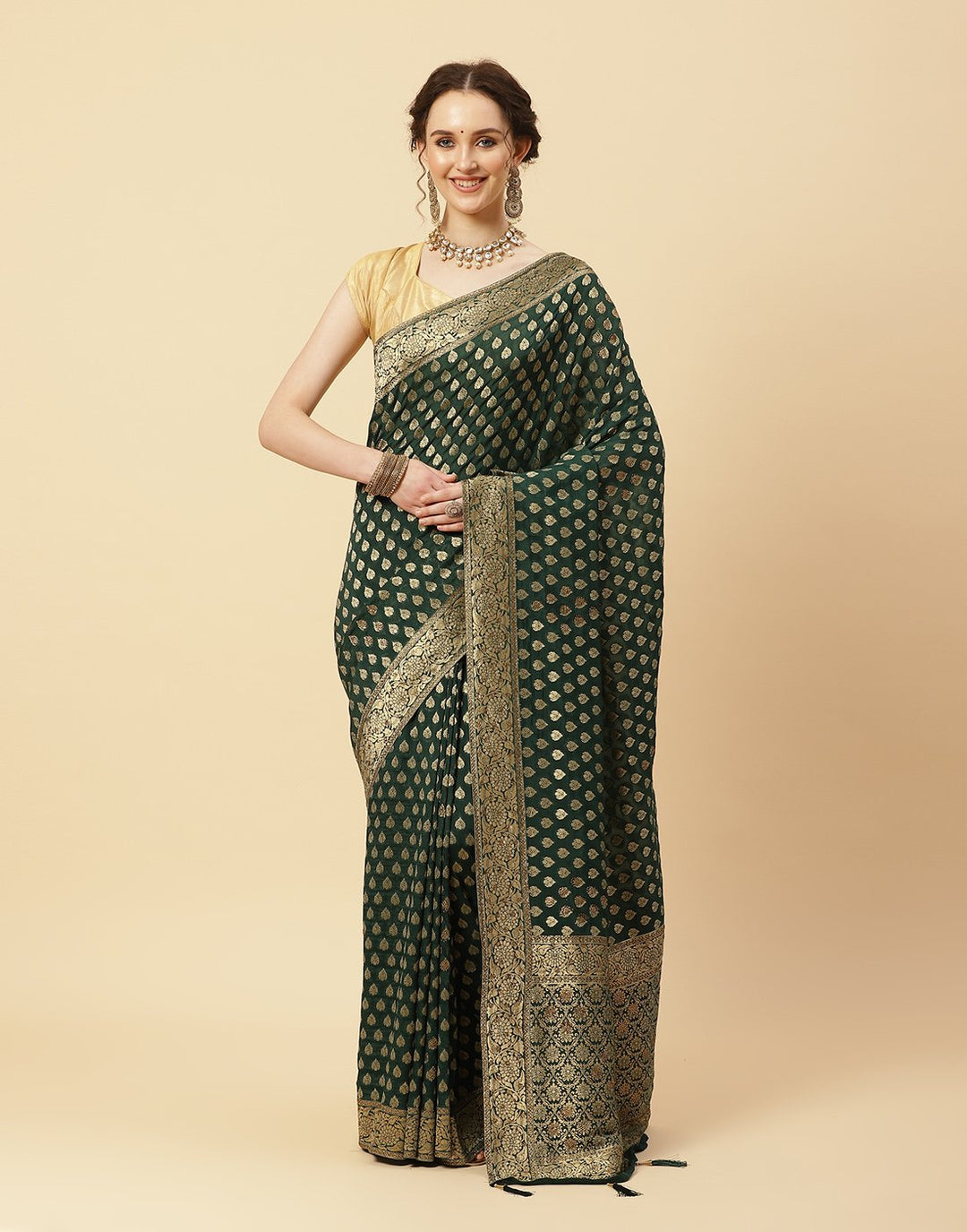 Embroidered Art Georgette Saree