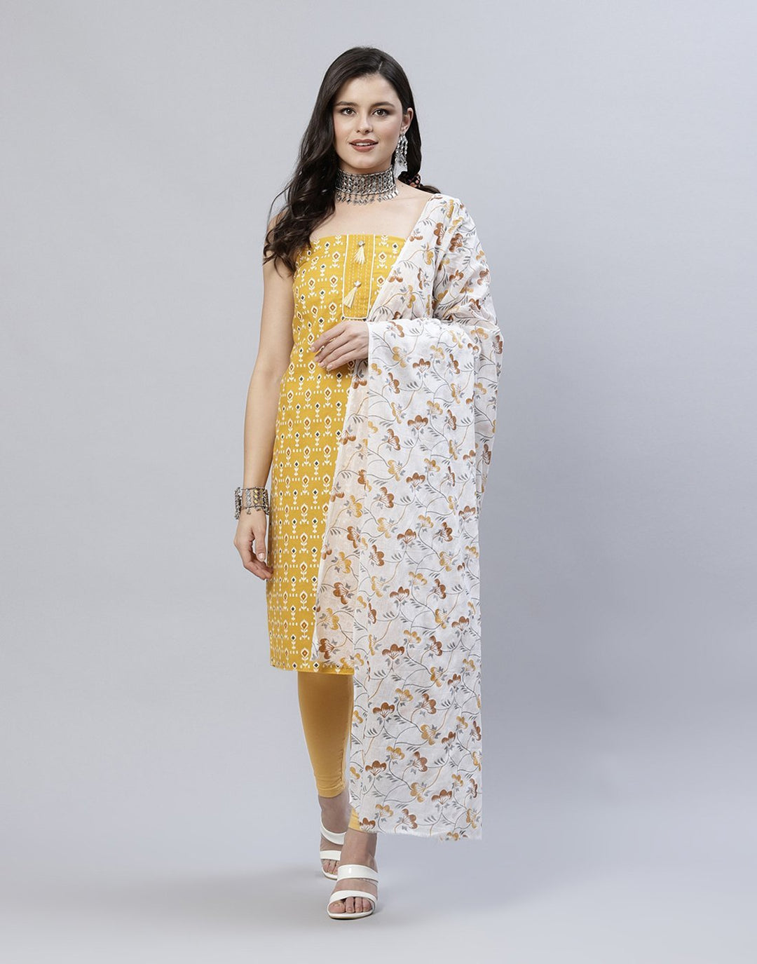 Printed Cotton Suit Piece