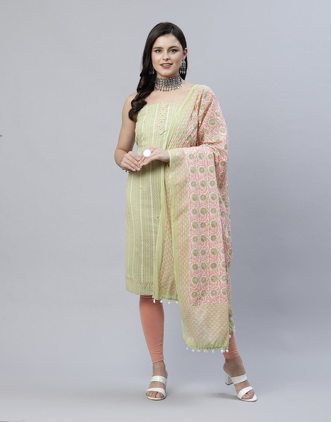 Printed Cotton Suit Piece
