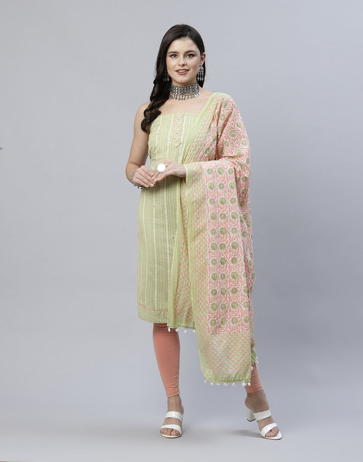 Printed Cotton Suit Piece