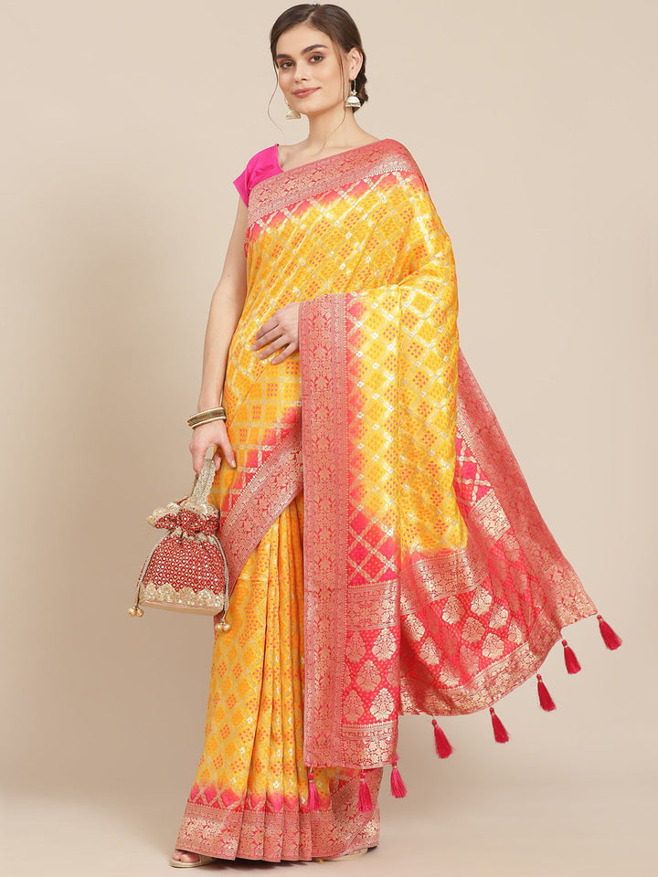Zari Work Banarasi Handloom Saree