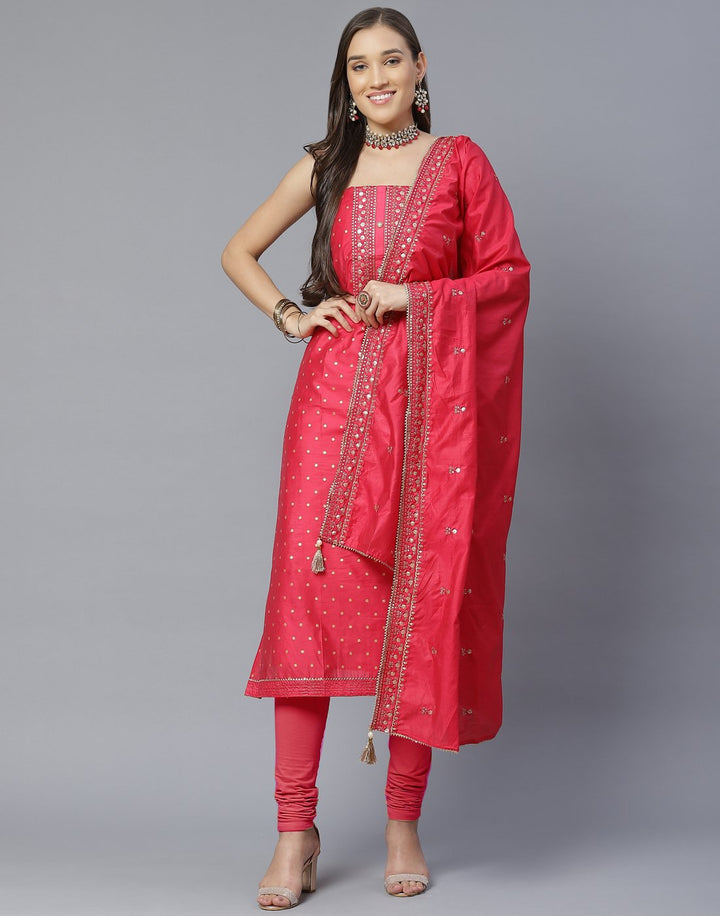 Chanderi Suit Set