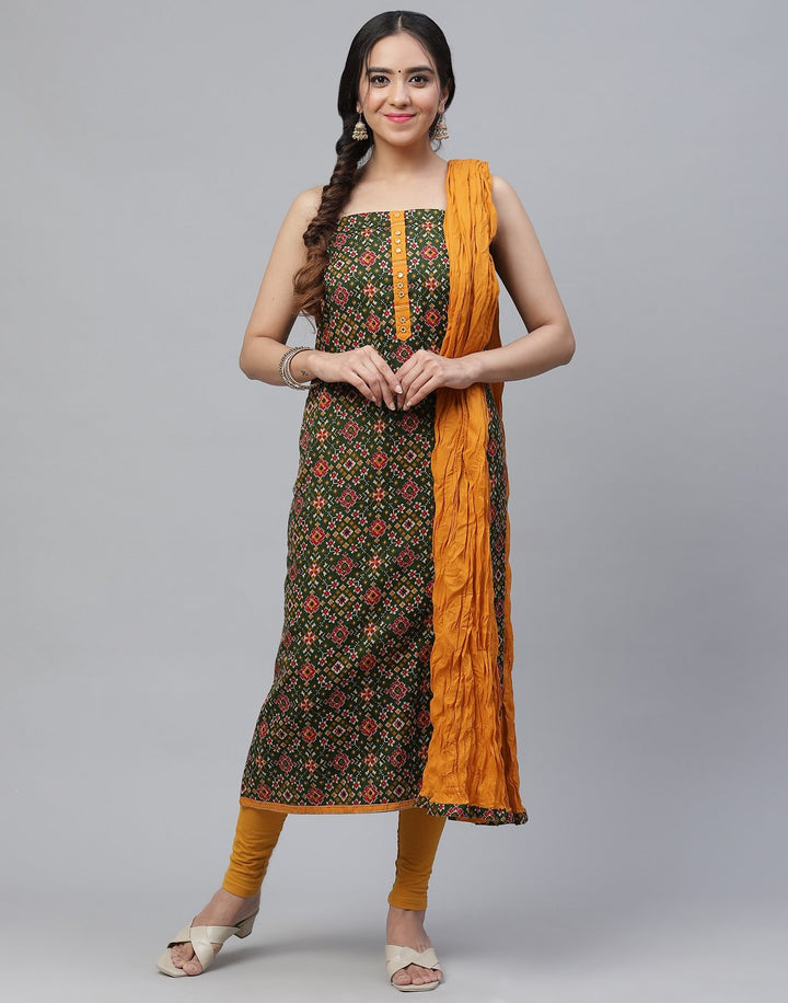 Cotton Printed Suit Piece