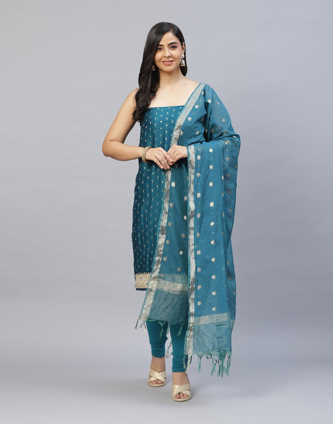 Embroidered Cotton Suit Piece