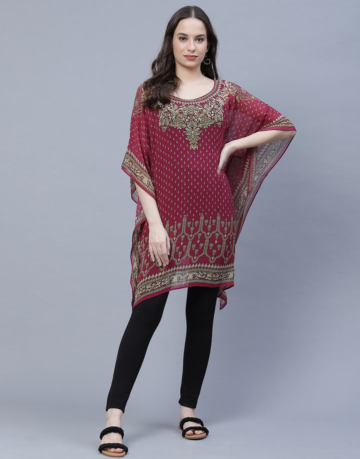 Digital Print Georgette Kaftan