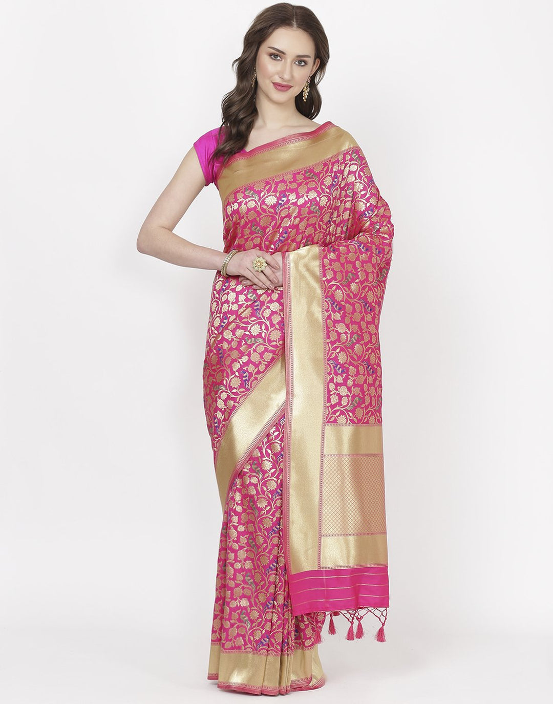 Rani Banarasi Art Handloom Saree