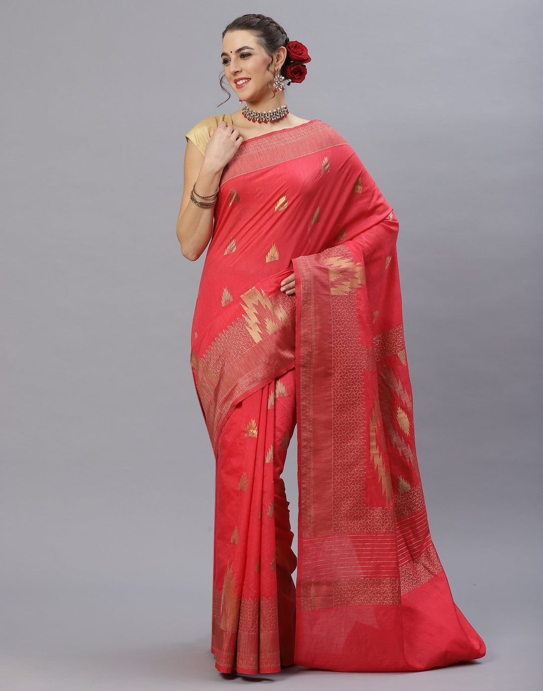 Art Handloom Woven Saree