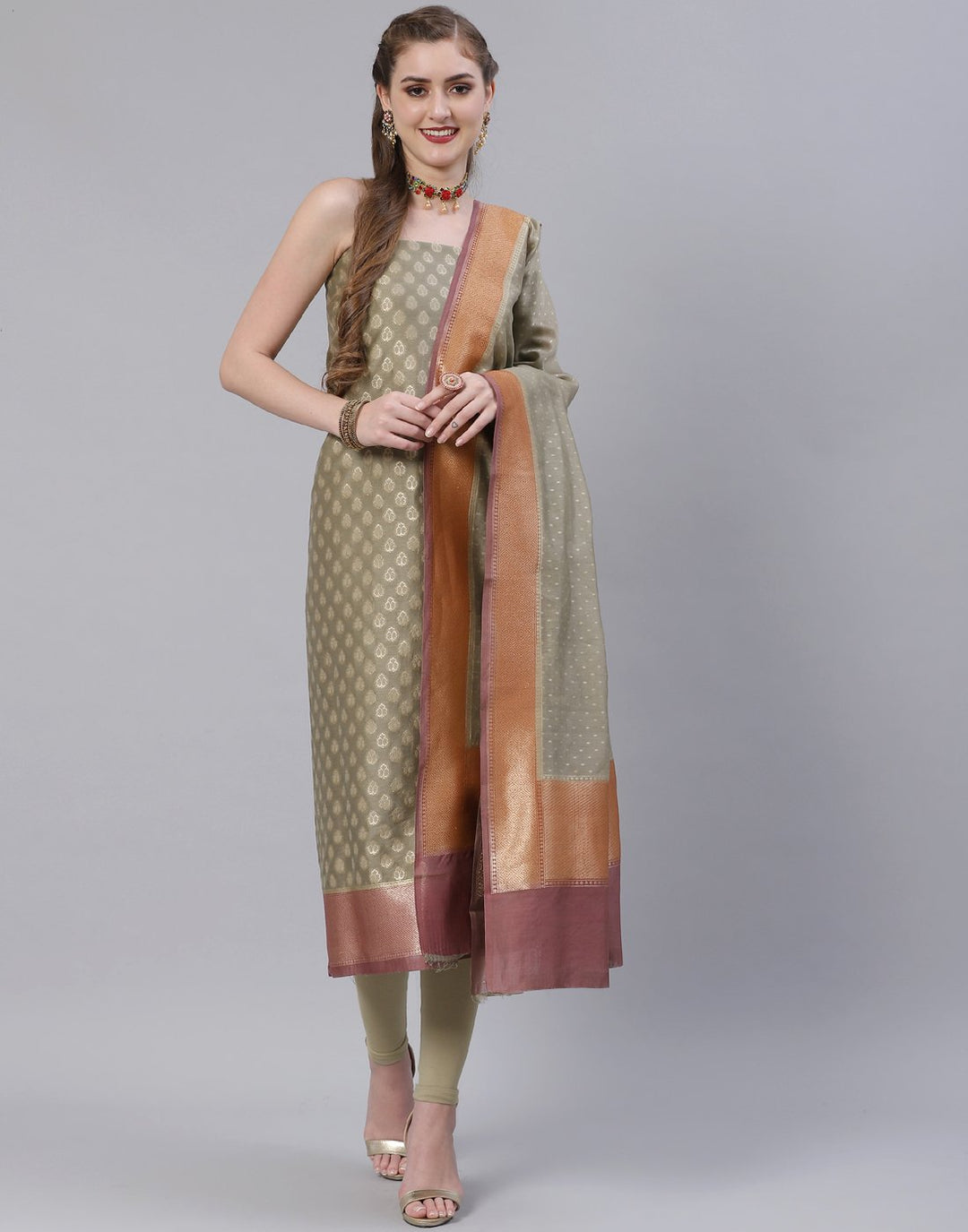 PURE BANARASI SUIT SET