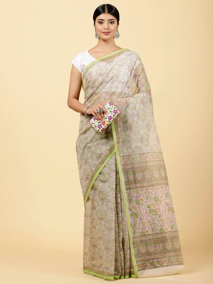 Printed Cotton Saree