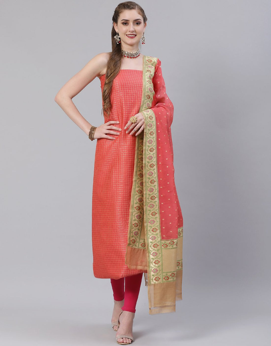 PURE BANARSI SUIT SET