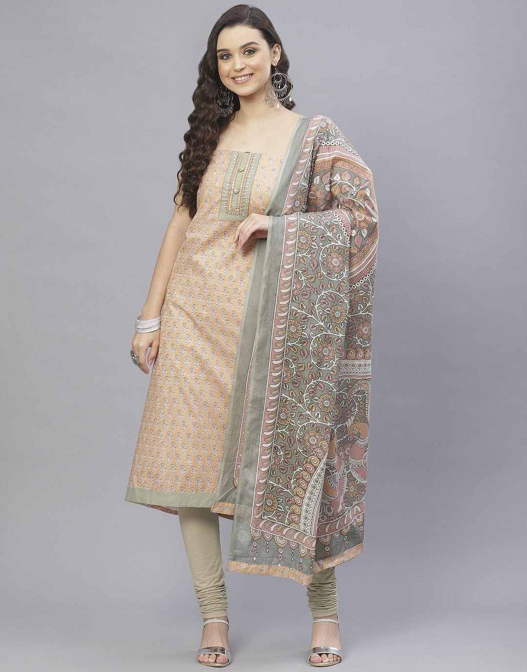 Cotton Printed Suit Piece