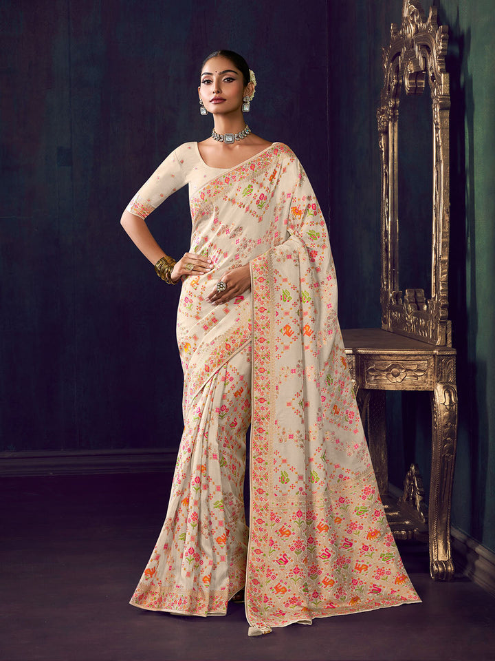 Woven Design Dola Silk Saree
