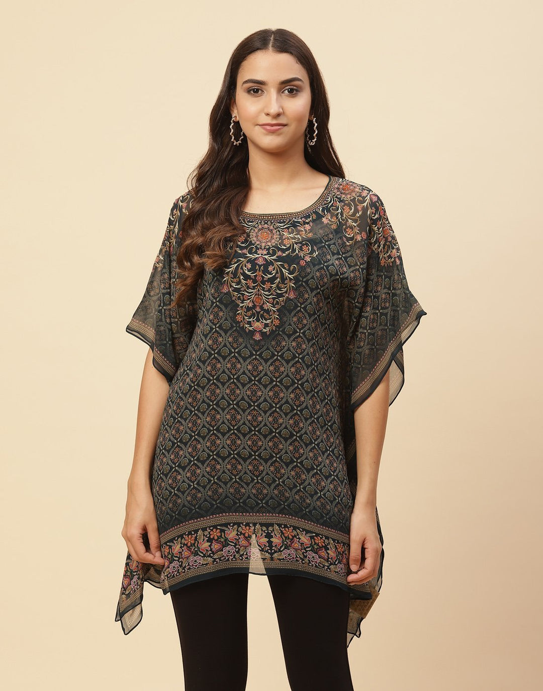 Digital Printed Georgette Kaftan