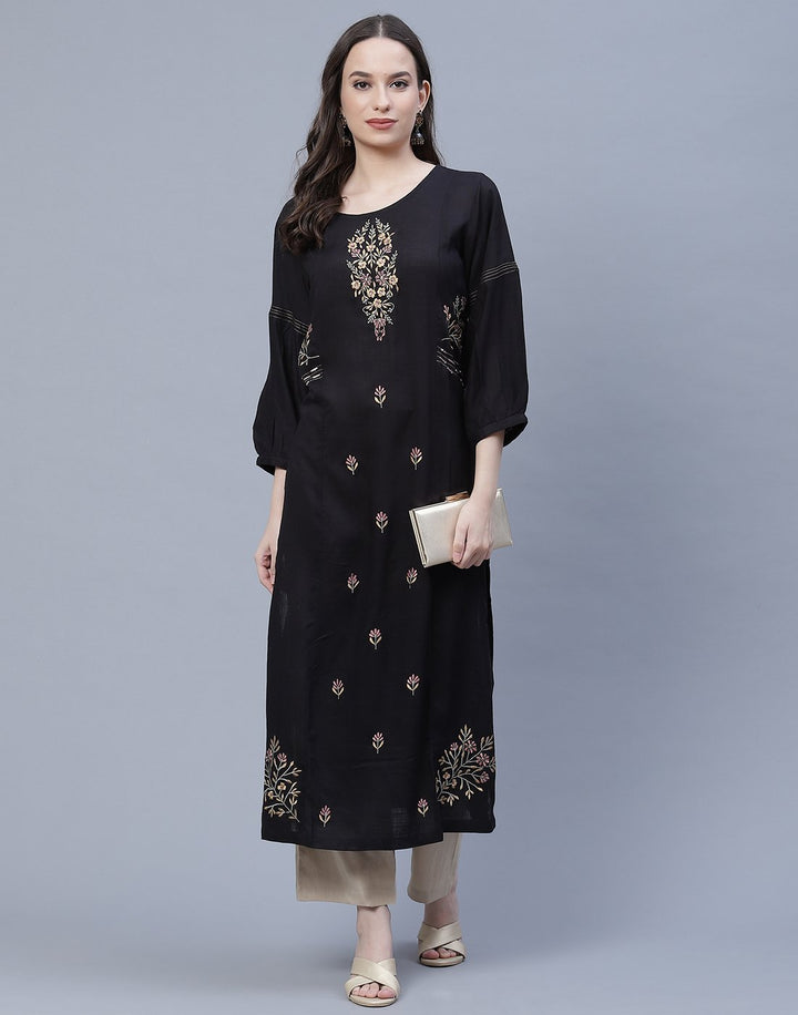 Cotton Embroidered Kurti