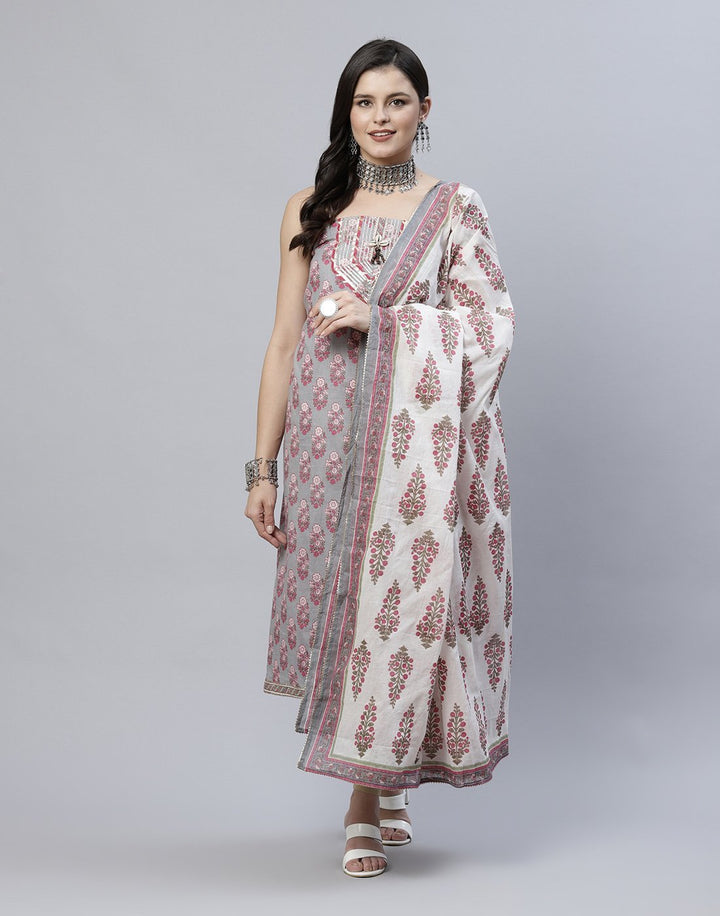 Printed Cotton Suit Piece