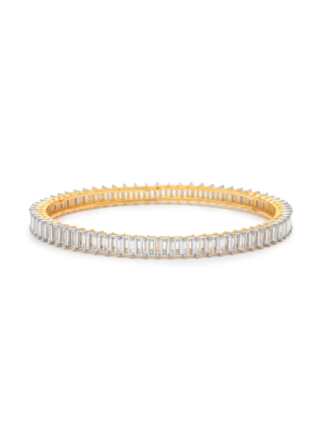 Golden &amp; White Bangle Set