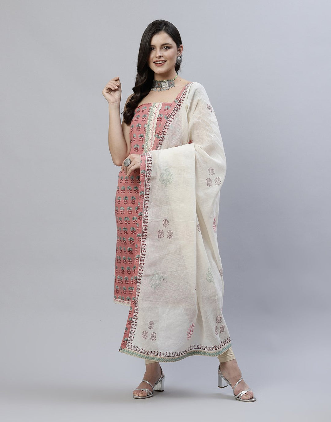 Printed Cotton Suit Piece