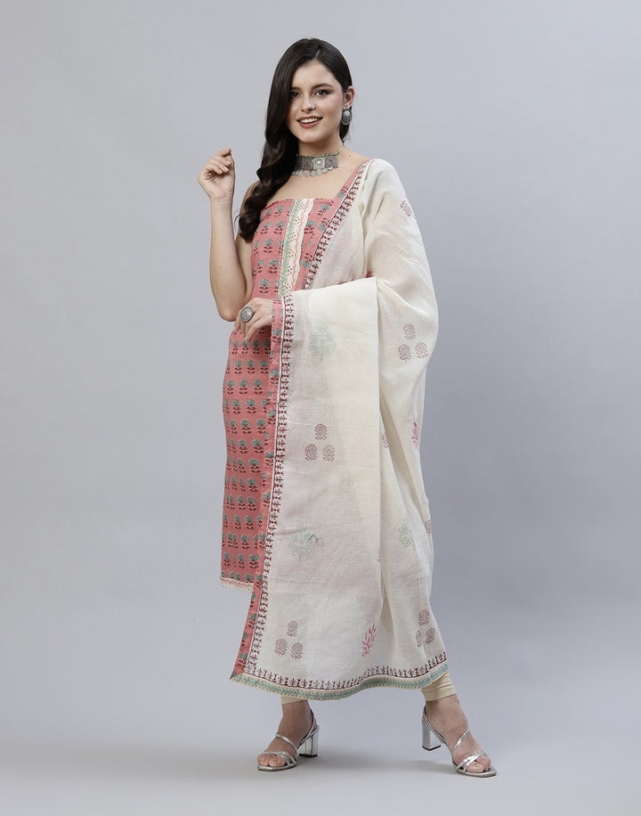 Printed Cotton Suit Piece