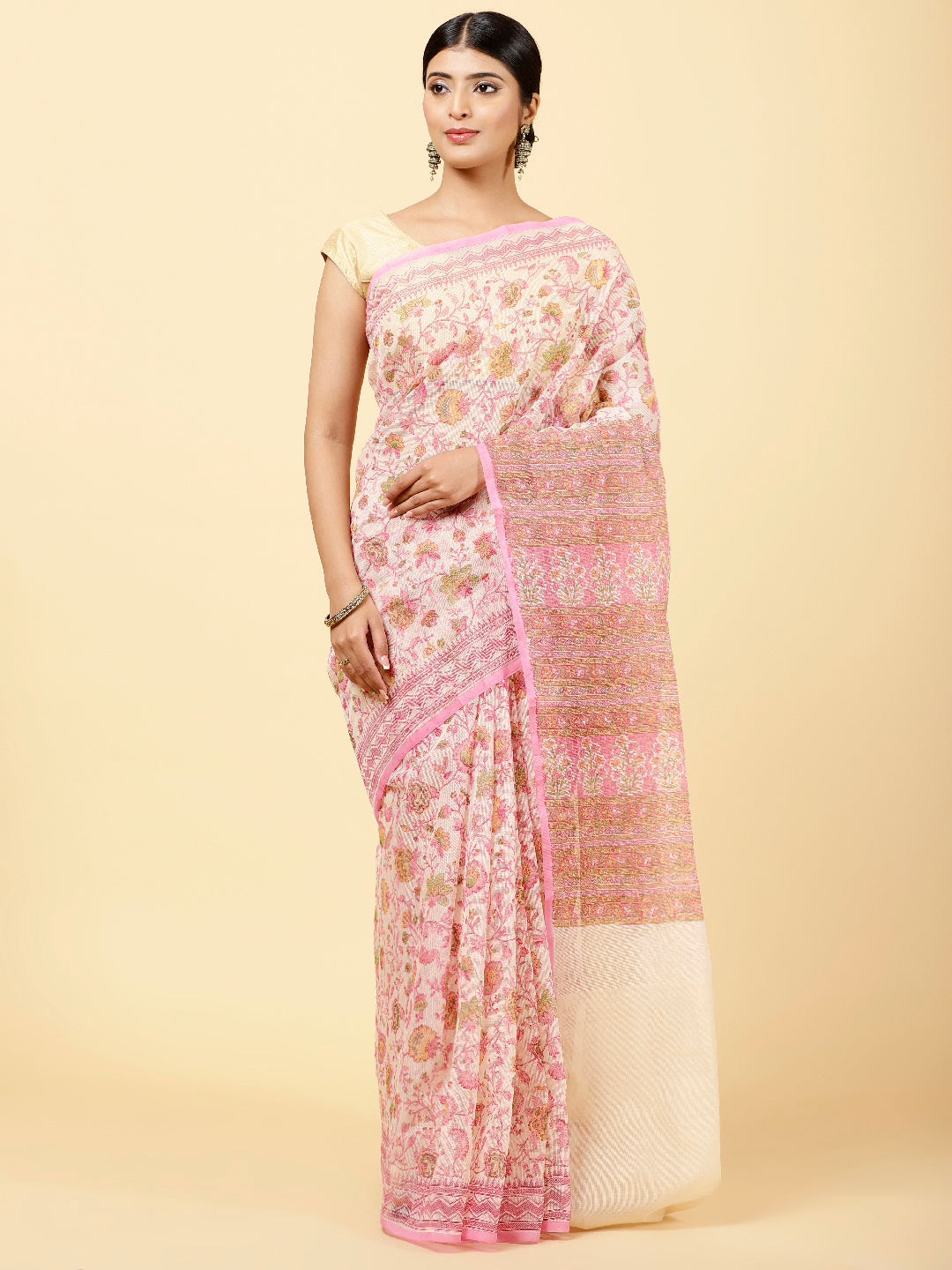 Printed Cotton Saree