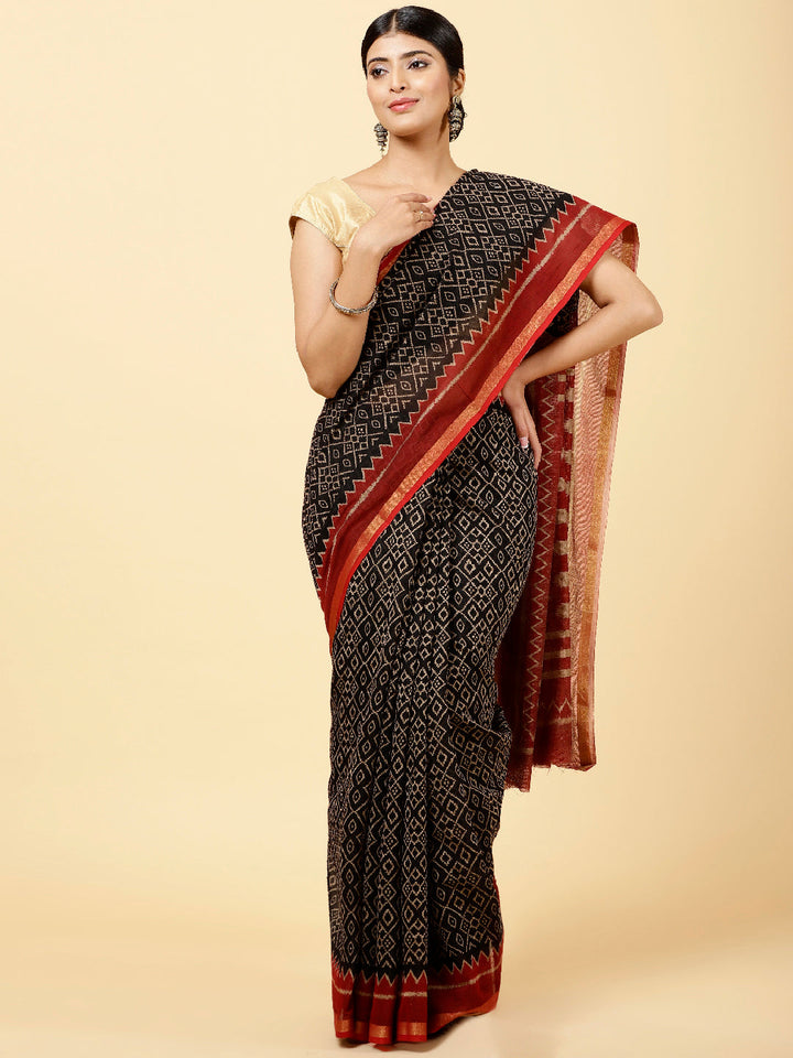 Printed Cotton Saree
