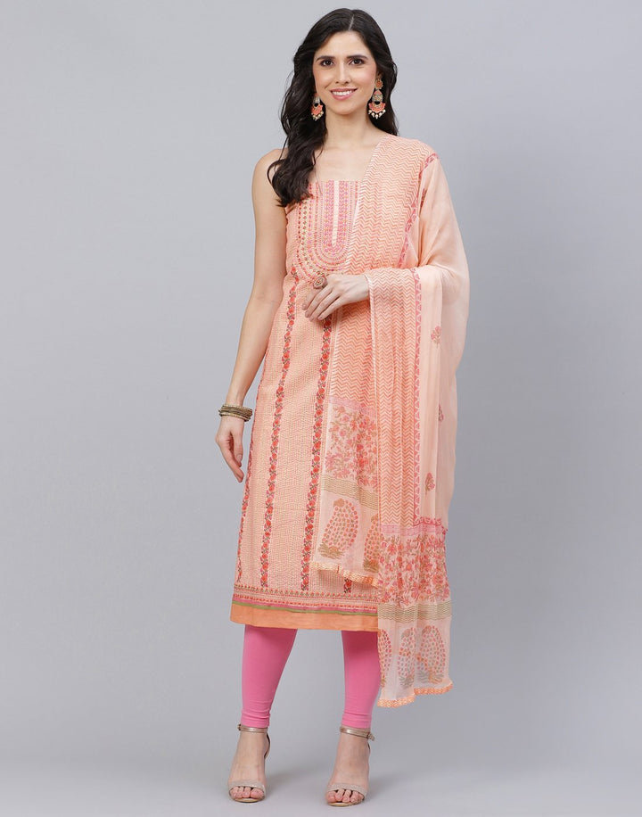 Printed Cotton Suit Piece