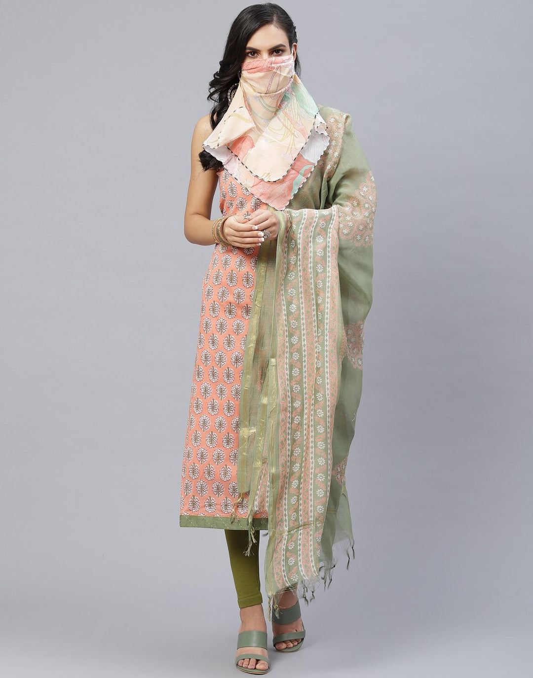 Cotton Printed Suit piece