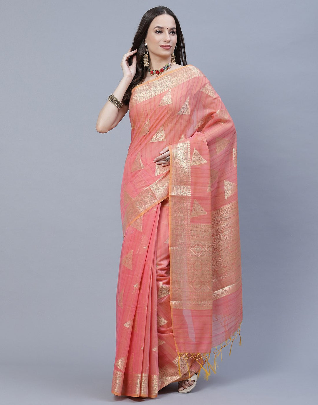 Cotton Woven Saree