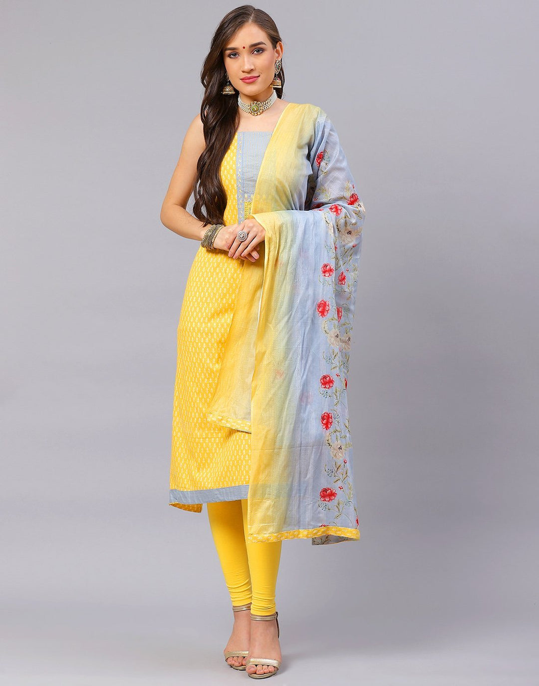 Cotton Printed Suit Piece