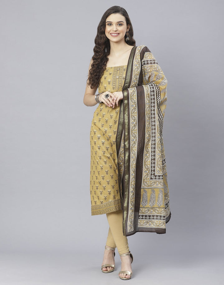 Cotton Printed Suit Piece