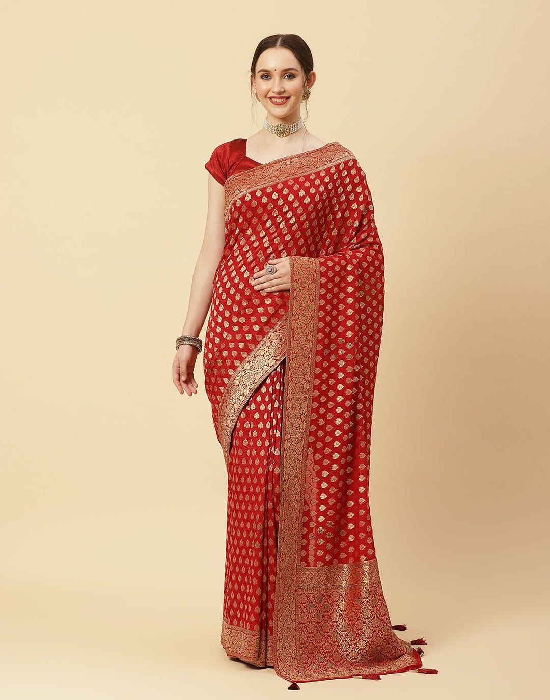 Embroidered Art Georgette Saree