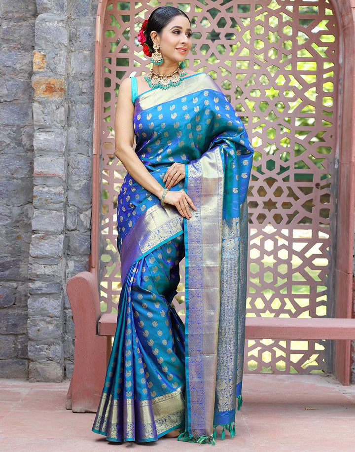 MBZ Meena Bazaar-KANJIVARAM SILK SAREE