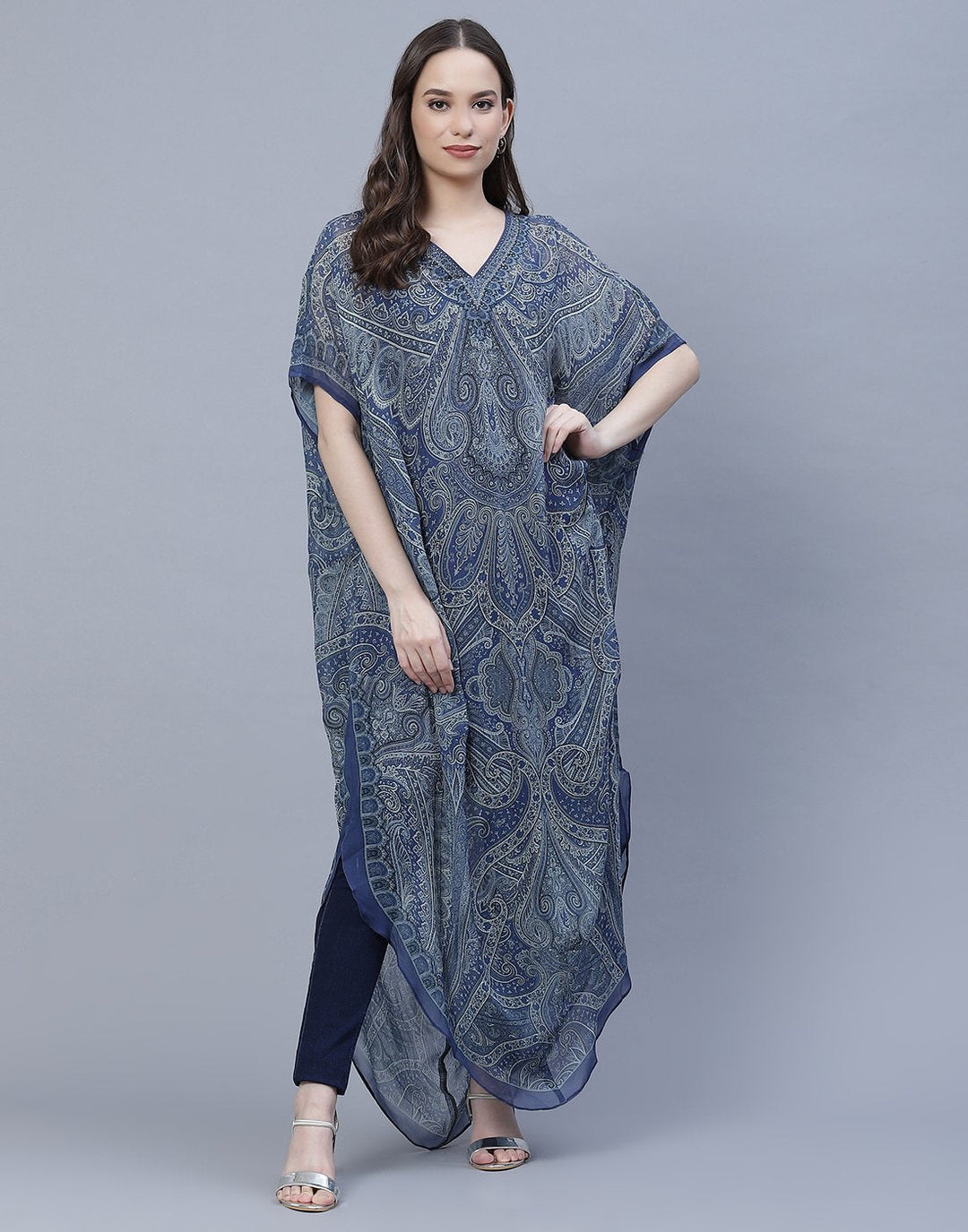 Digital Print Georgette Tunic