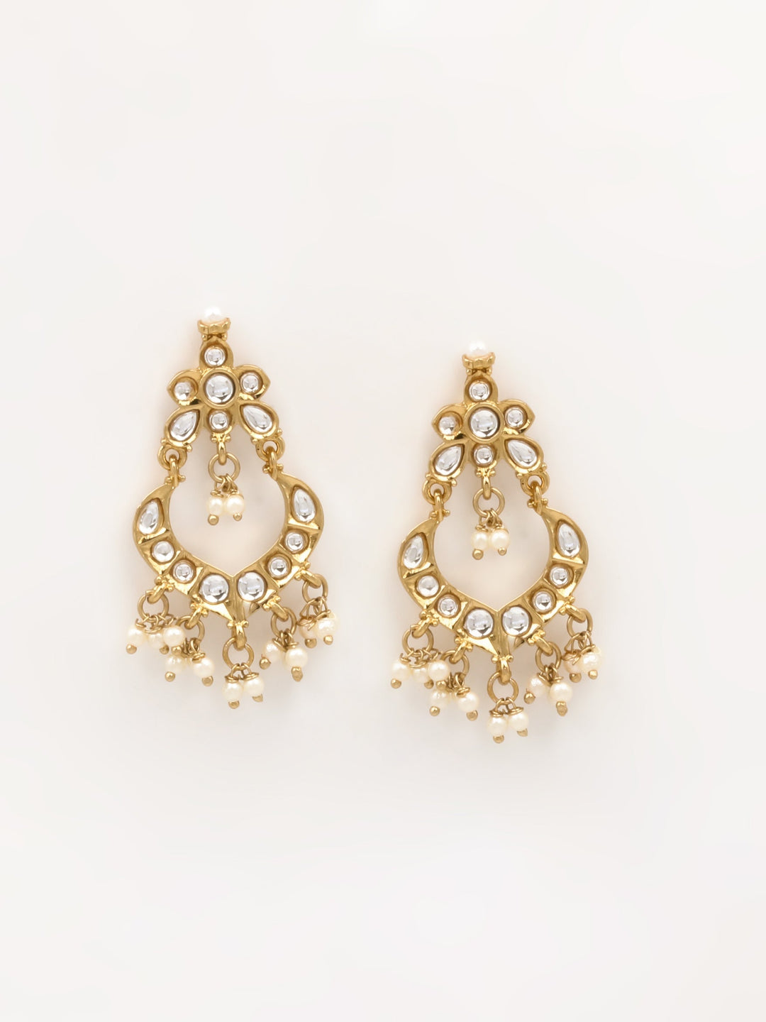 Gold Drop &amp; Dangler Earrings