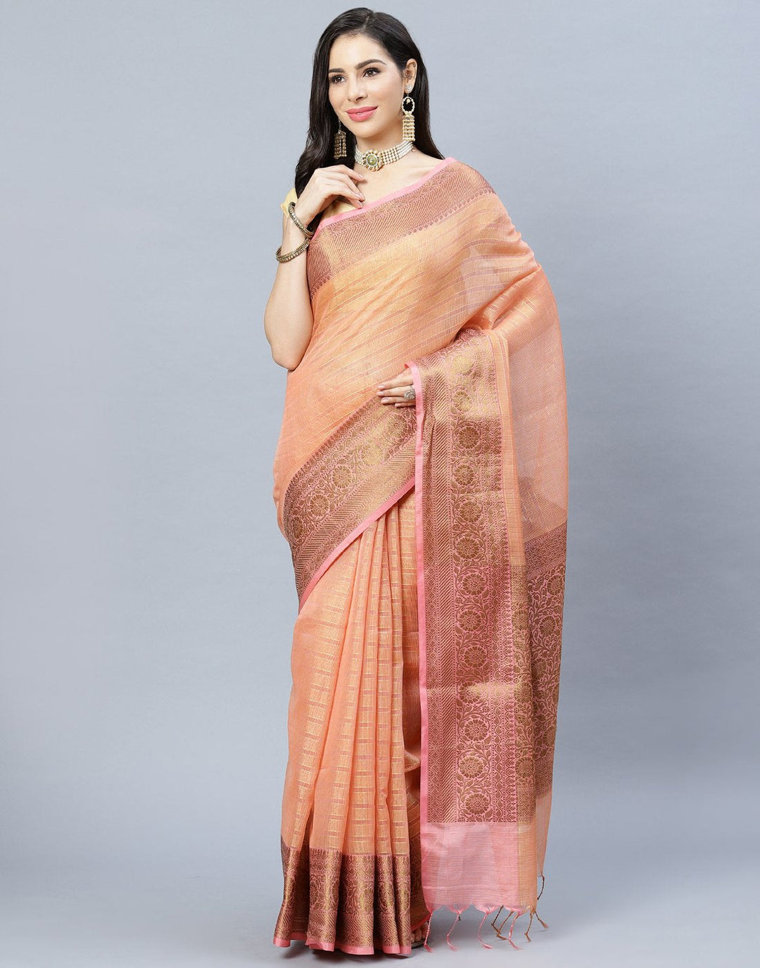 Cotton Tissu Saree