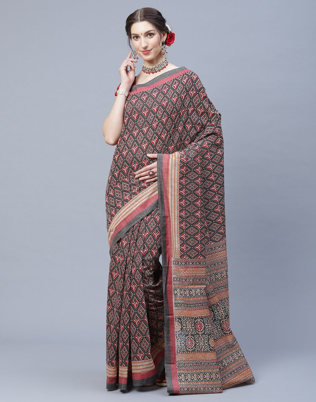 Cotton Printed Saree
