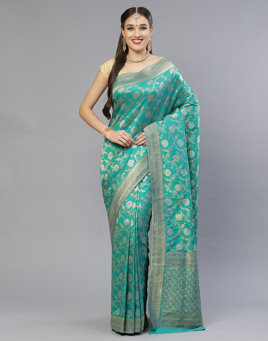 Banarasi Woven Embroider Saree