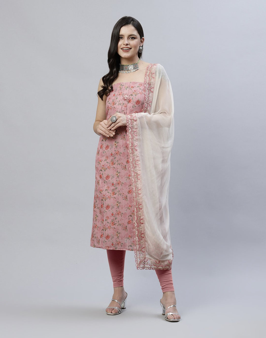 Printed Muslin Suit Piece