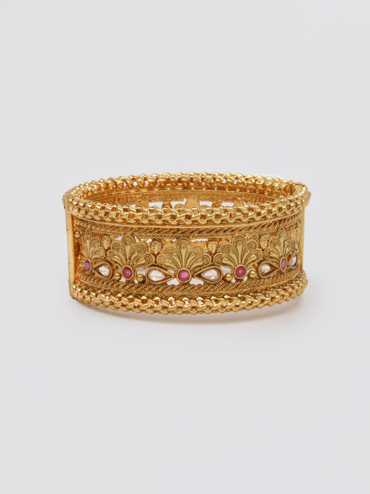Golden &amp; Pink Bangle Set